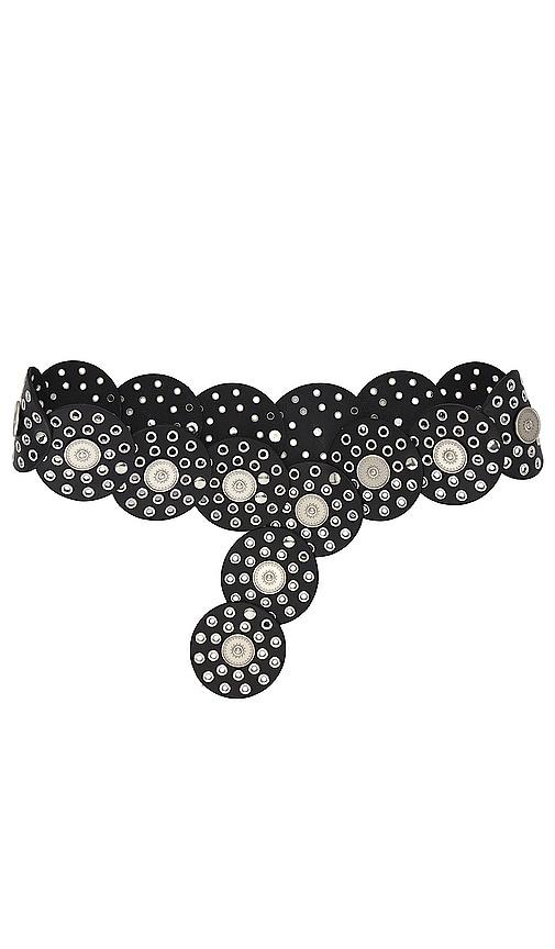 tularosa rhapsody disc belt in black.