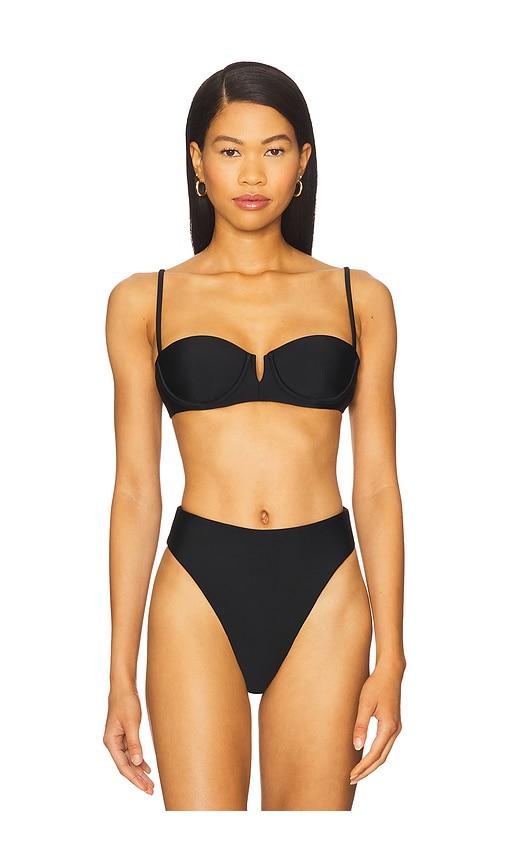 tularosa siggy top in black.