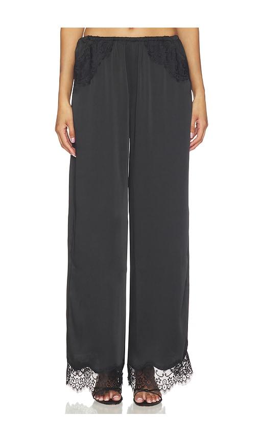 tularosa sophia pant in black.