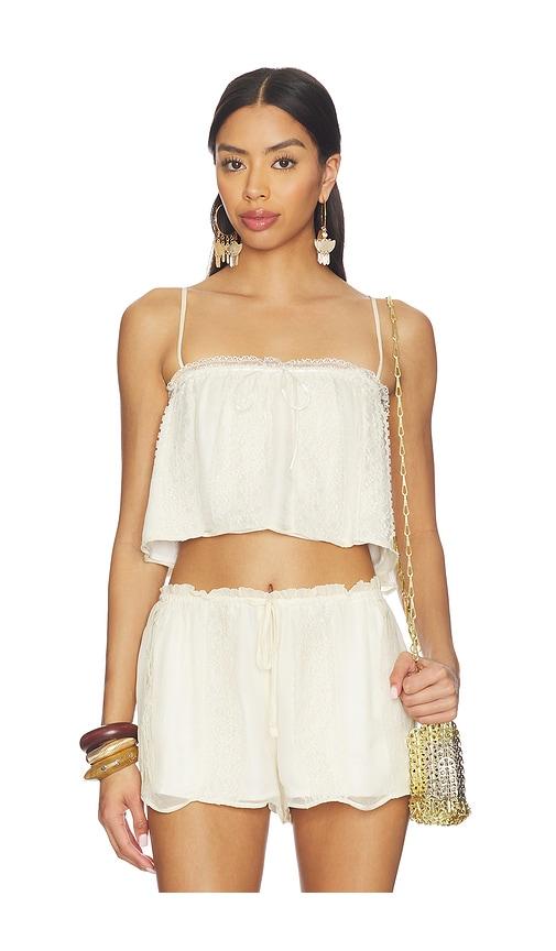 tularosa tatum top in ivory.