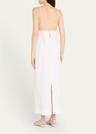 tulula v-neck silk slipdress