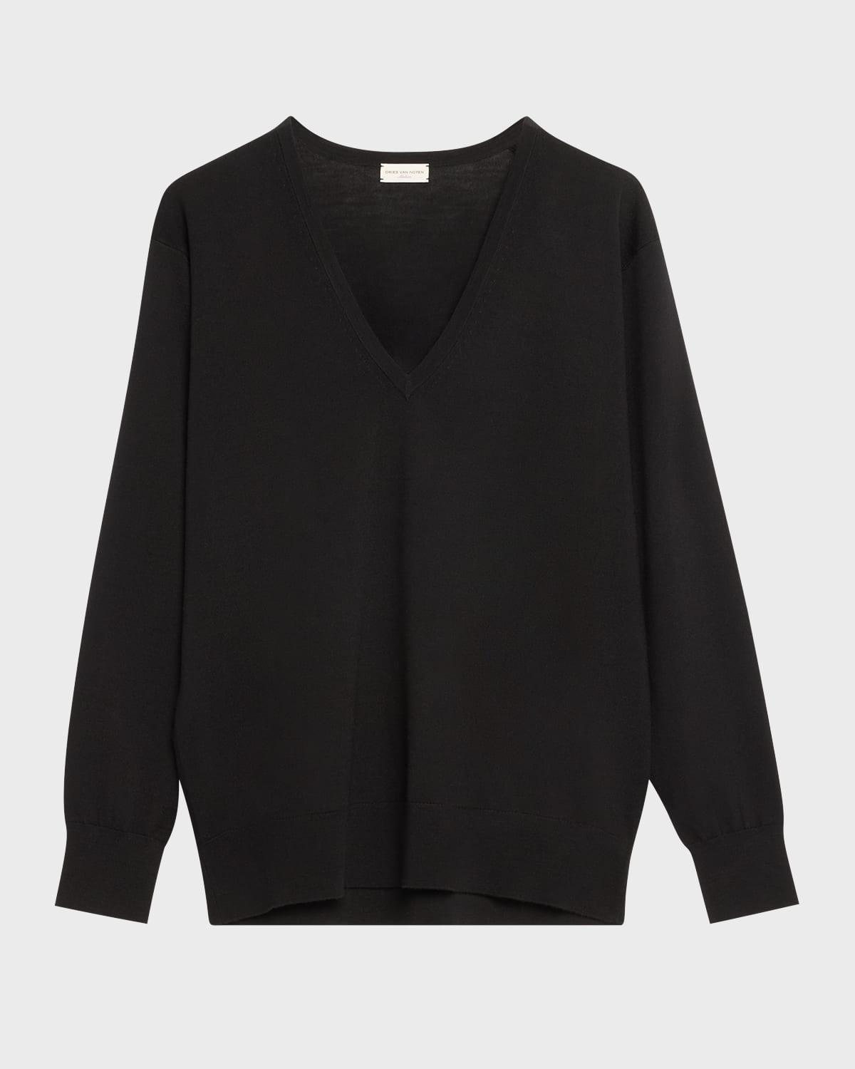 tuomas v-neck wool sweater