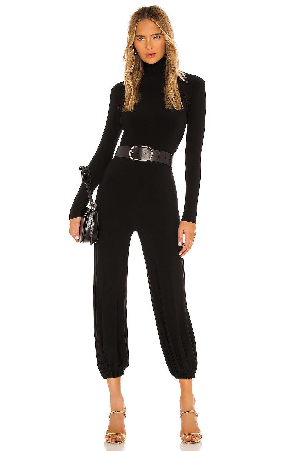 turtleneck jog jumpsuit