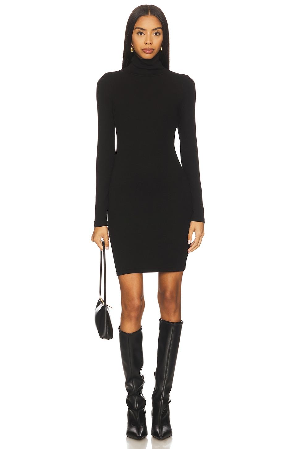turtleneck mini dress