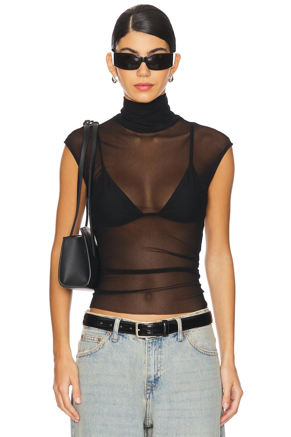 turtleneck shell
