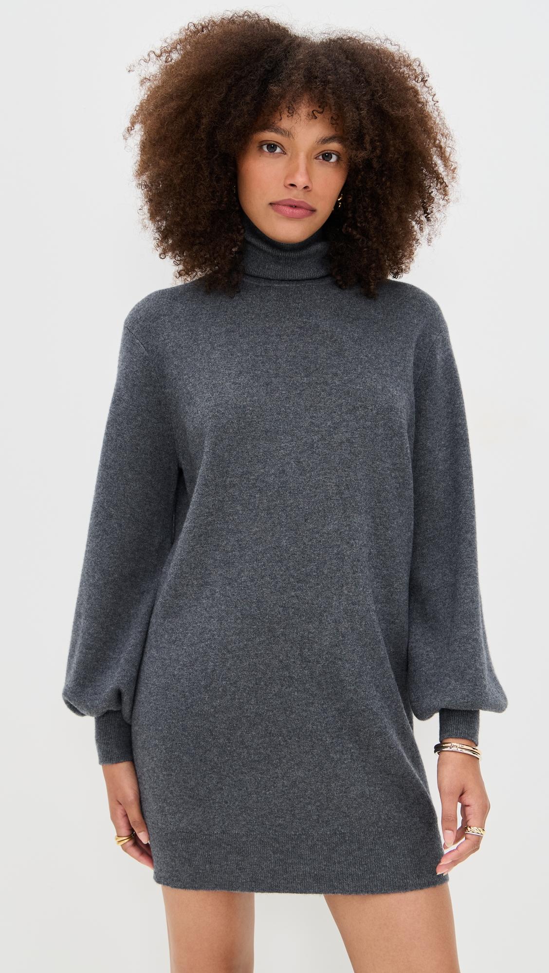 turtleneck sweater dress