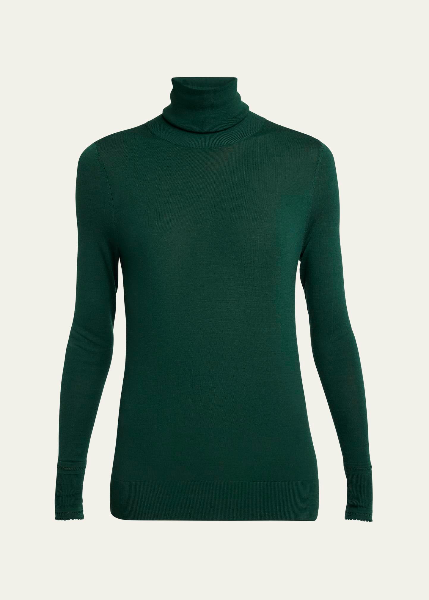 turtleneck wool sweater