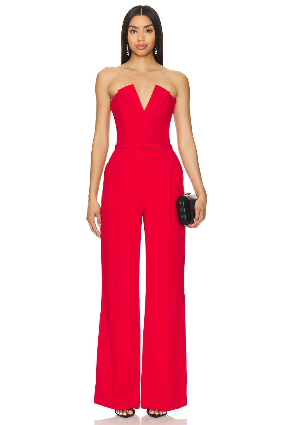 tuxedo tailored jumpsuit