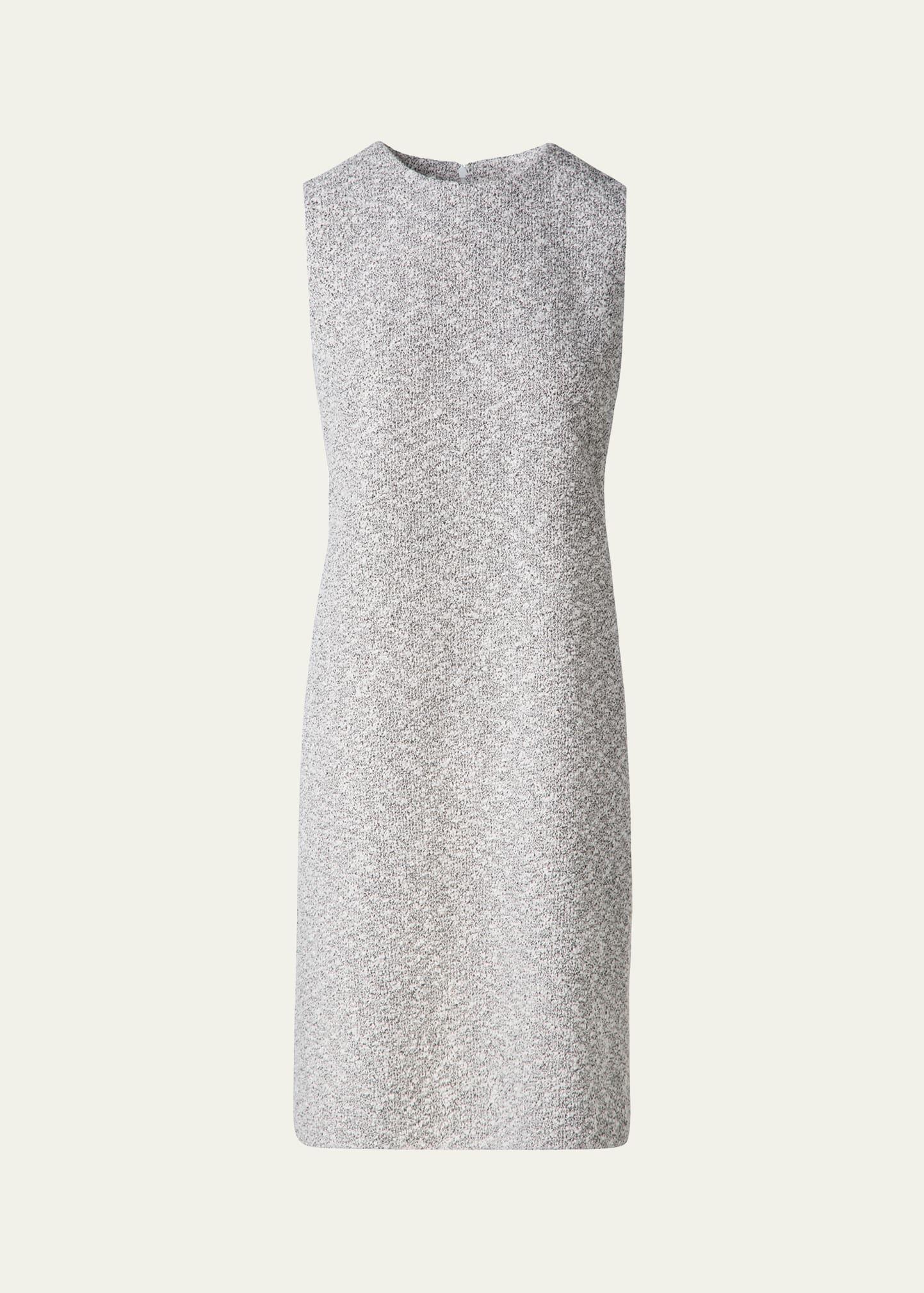 tweed boucle sheath dress