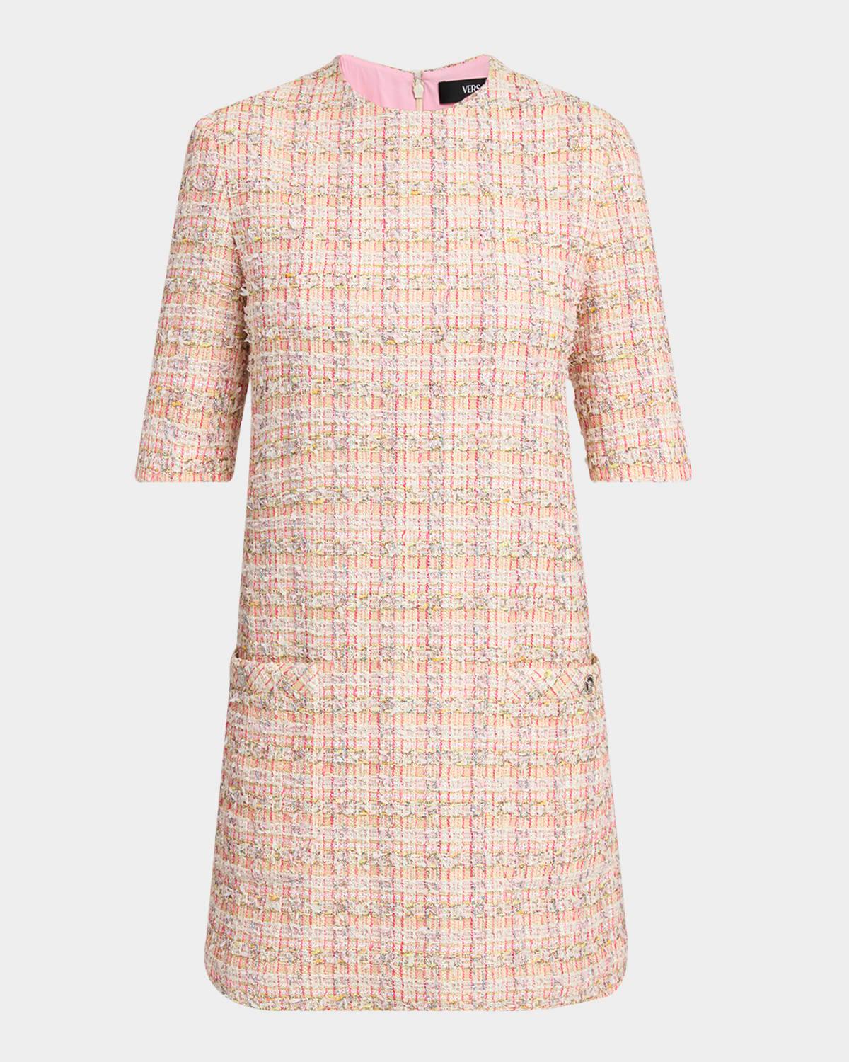 tweed mini dress