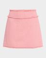 tweed mini skirt
