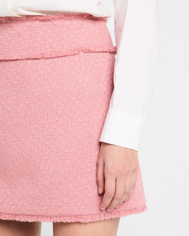 tweed mini skirt