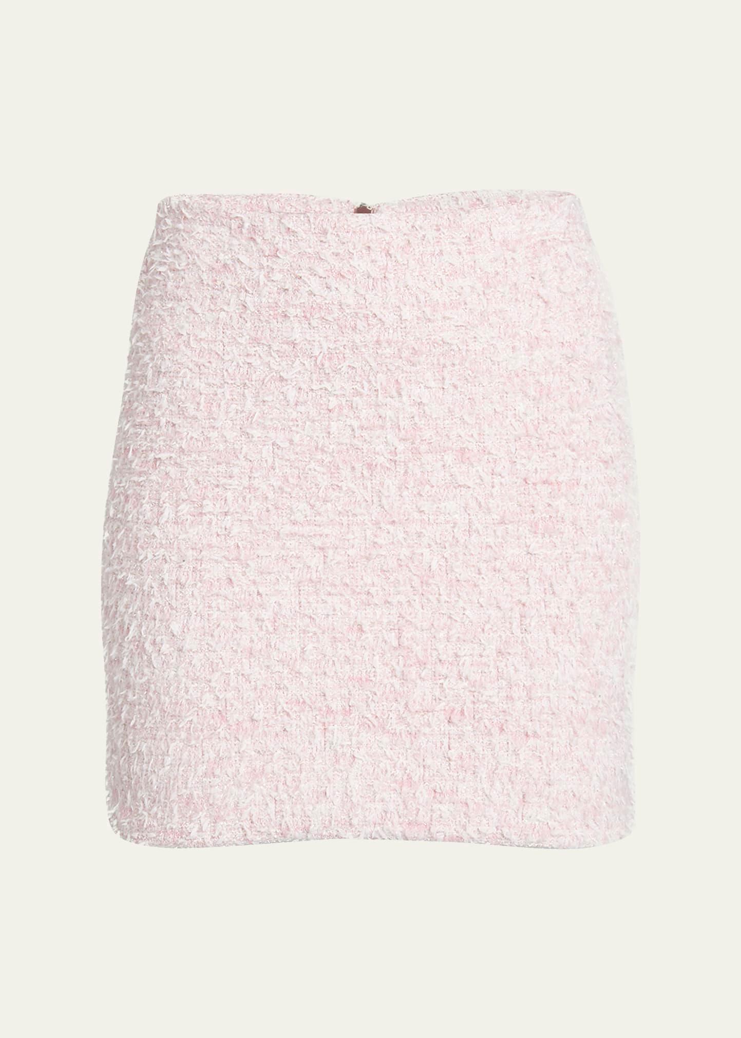 tweed mini skirt
