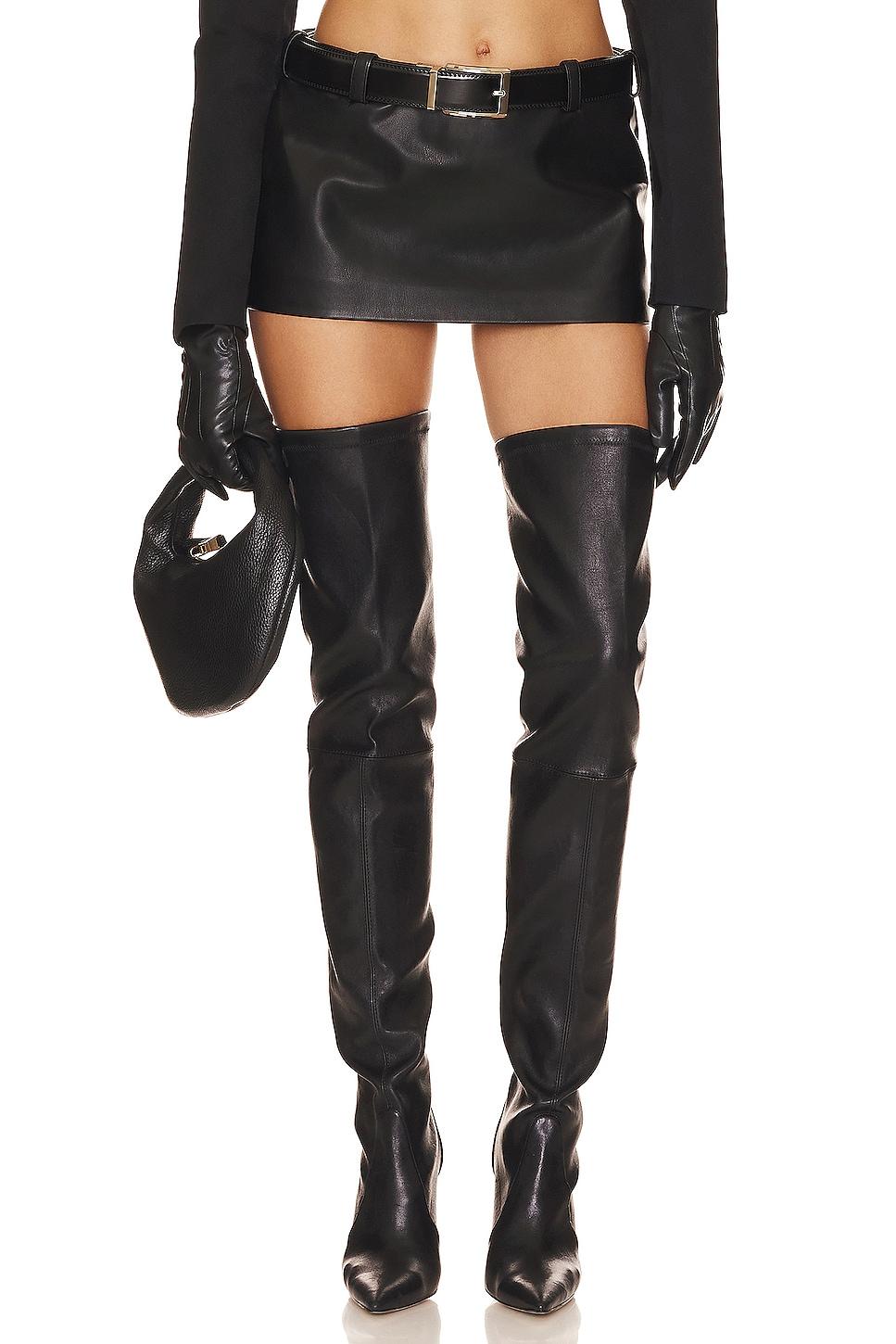 twentythree faux leather skirt