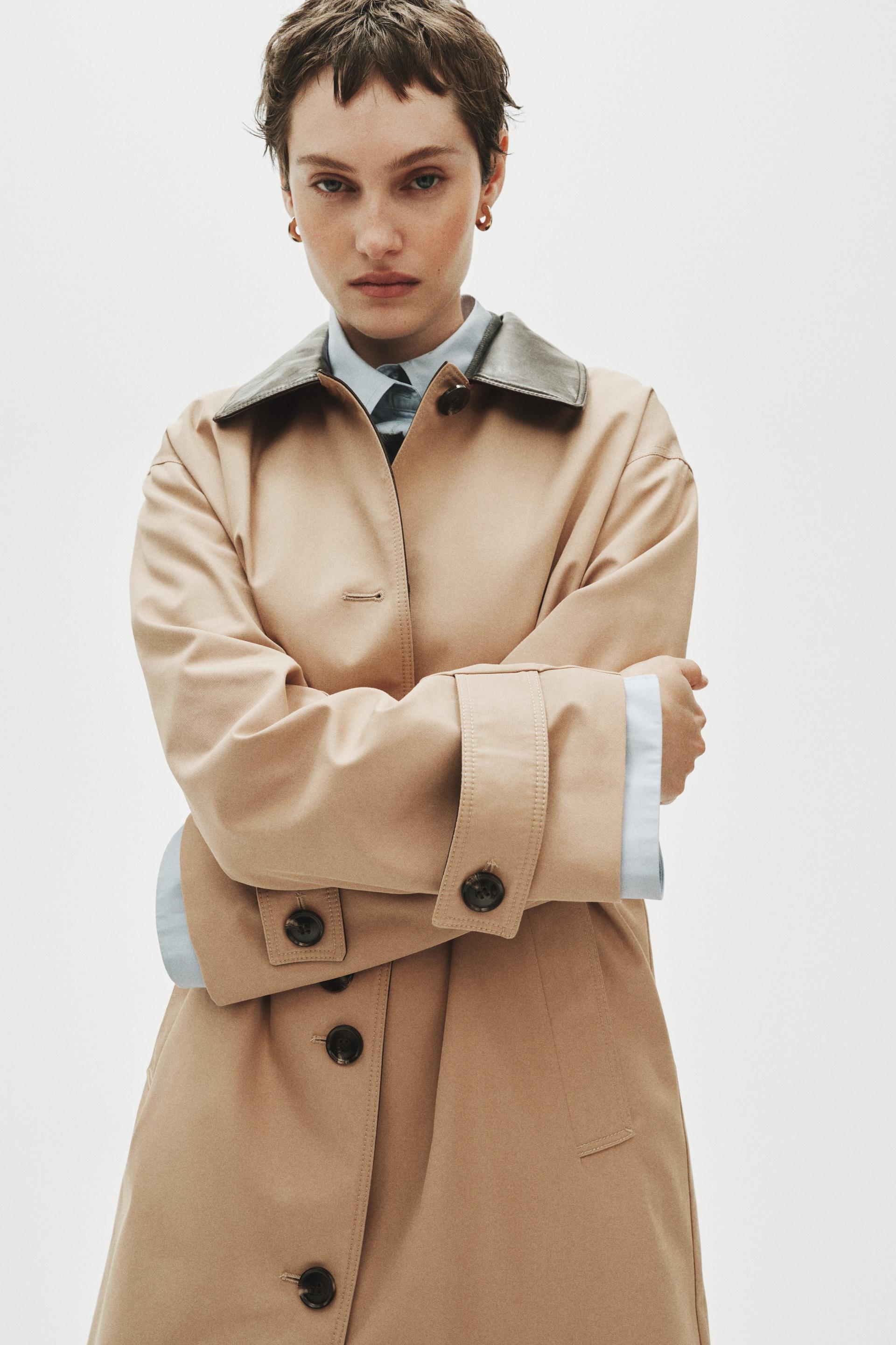 twill car coat