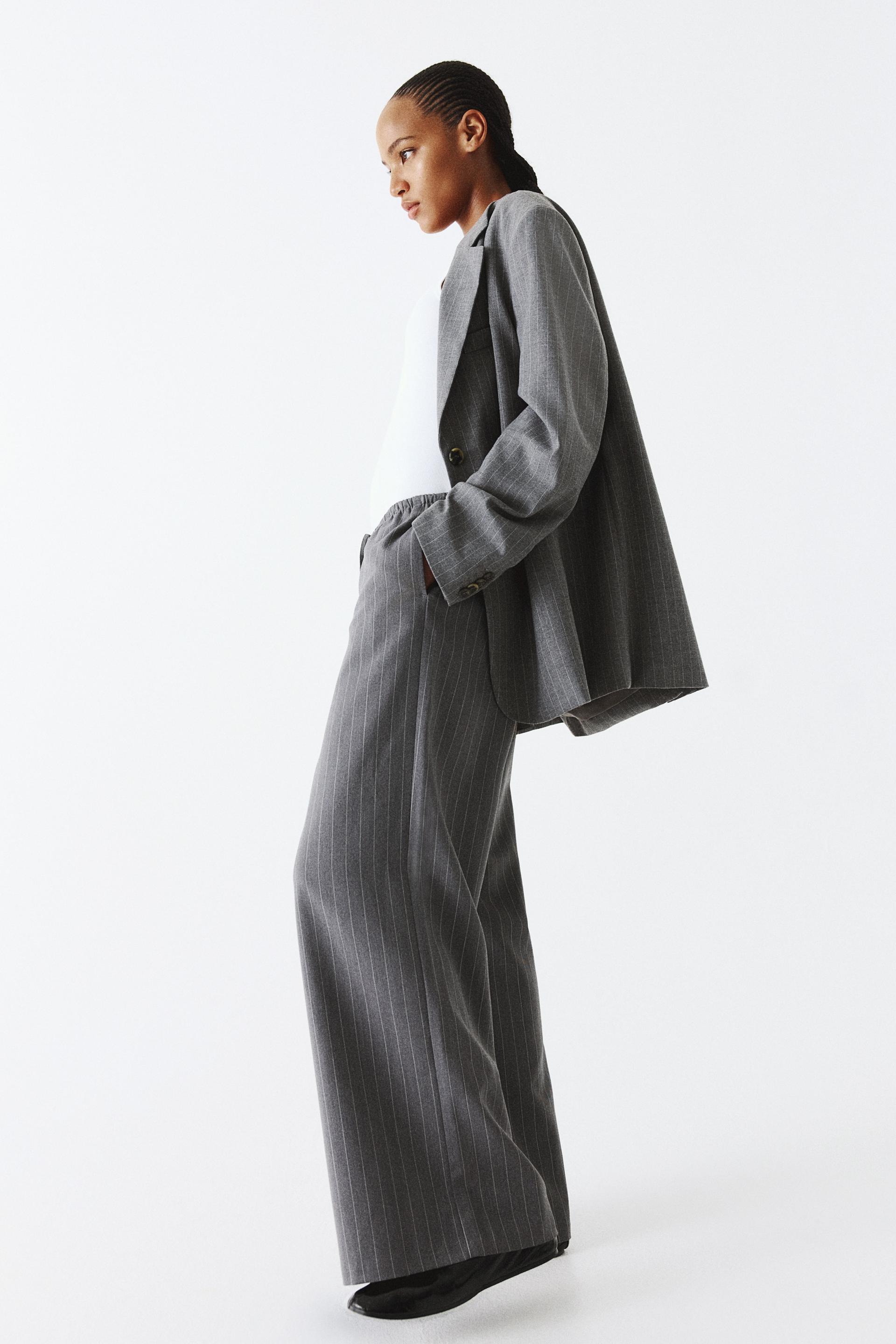 twill drawstring pants