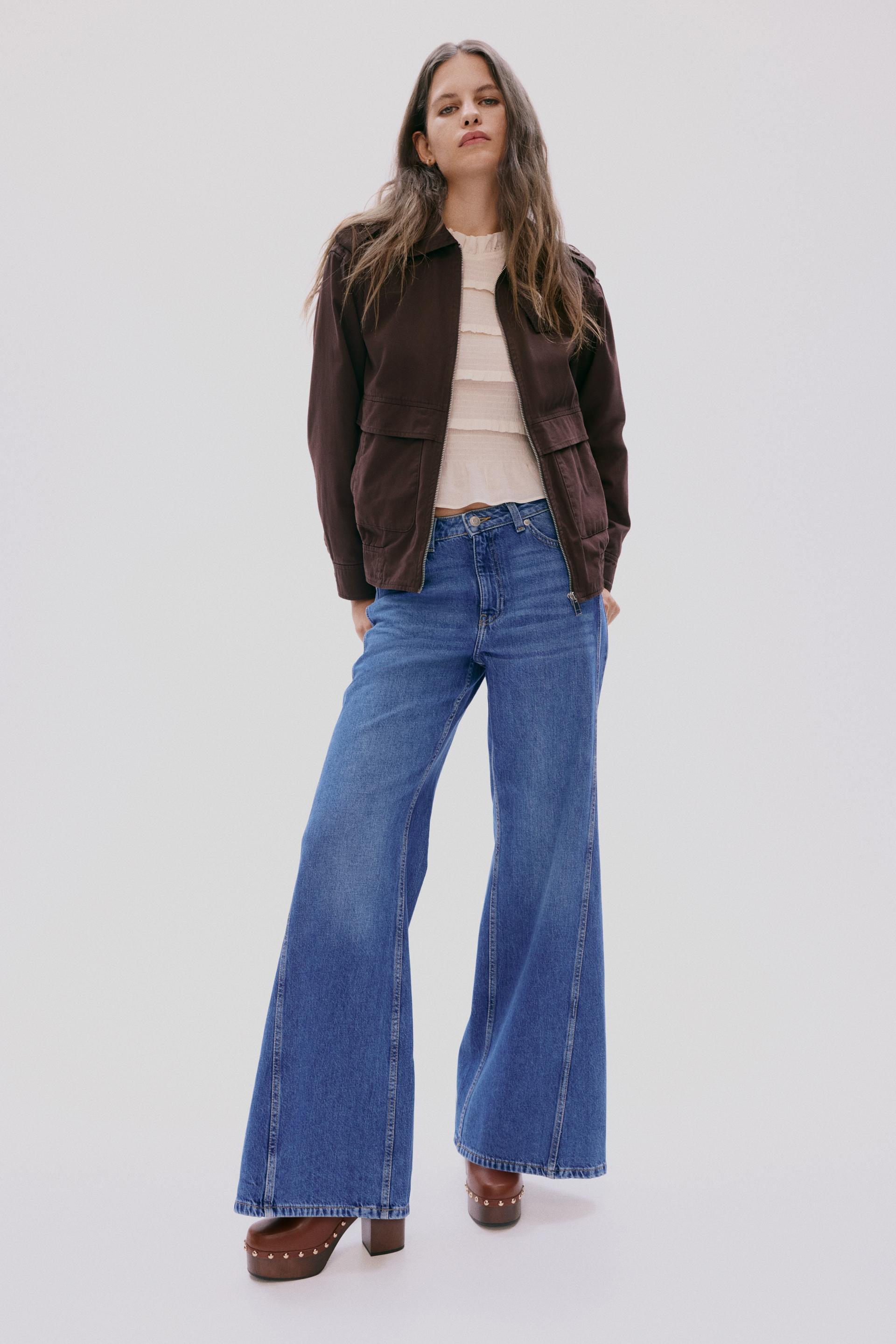 twill jacket with collar