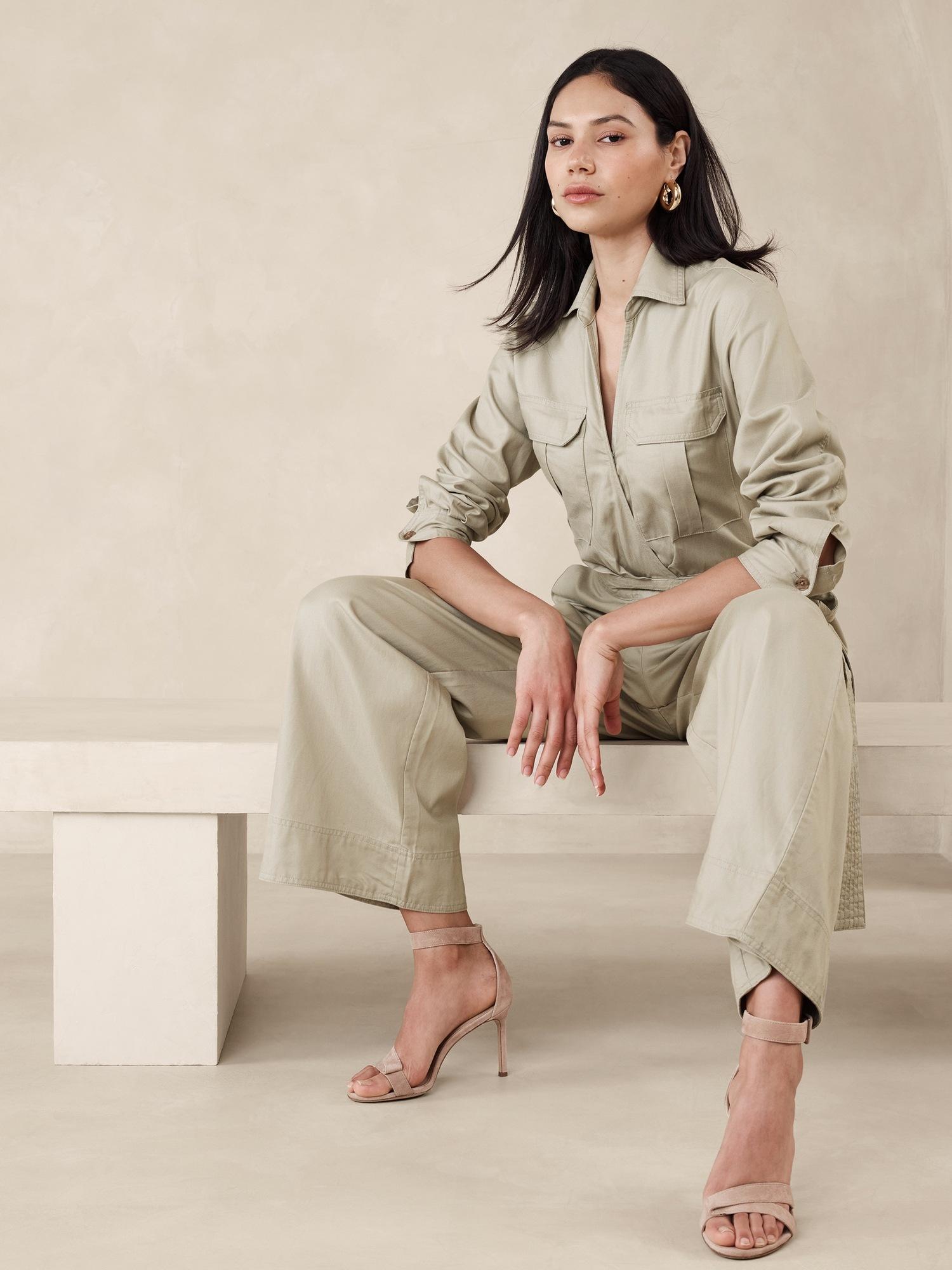 twill jumpsuit