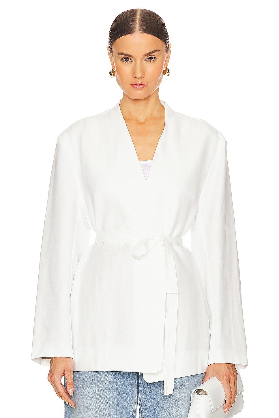 twill relaxed blazer