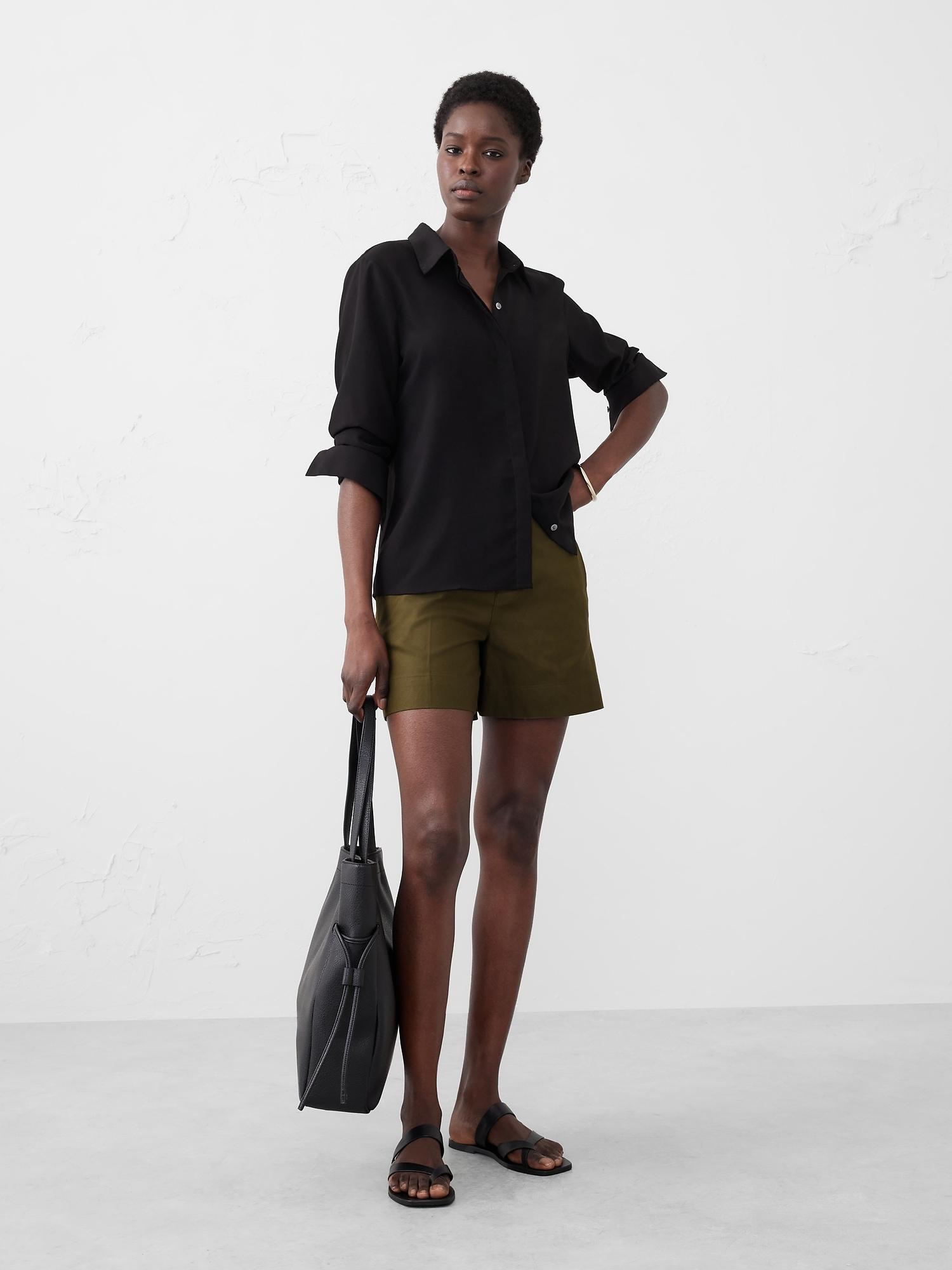 twill short