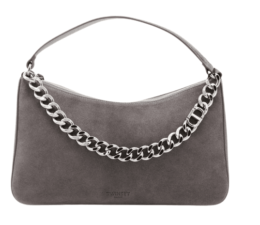 twin-set bags melange grey 65 poliestere 35 cotone - women
