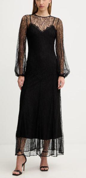 twin-set dresses black - women