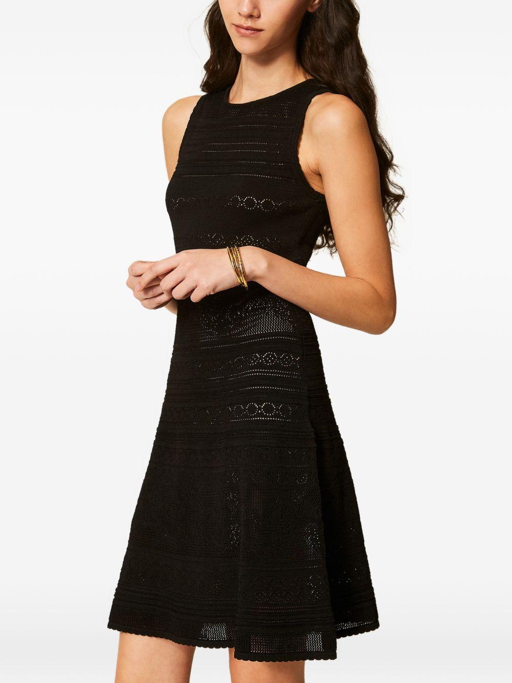 twin-set dresses black - women