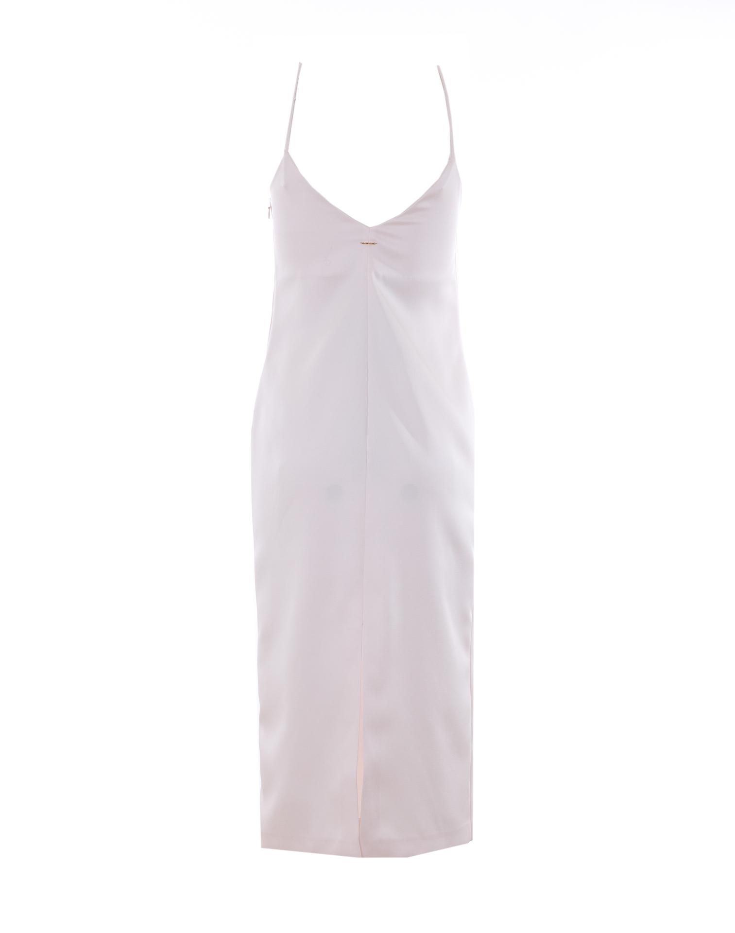 twin-set dresses pink polyester - women