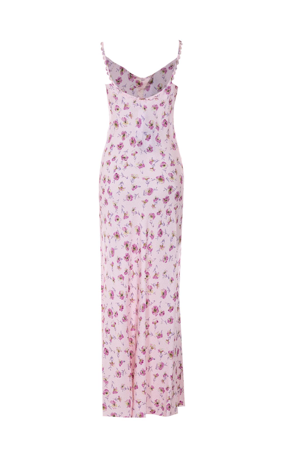 twin-set dresses pink viscose - women
