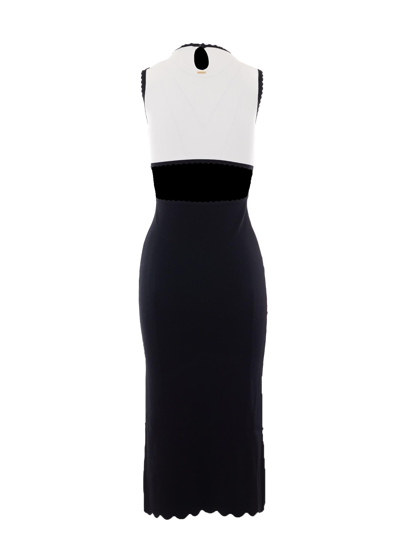 twin-set dresses white viscose - women