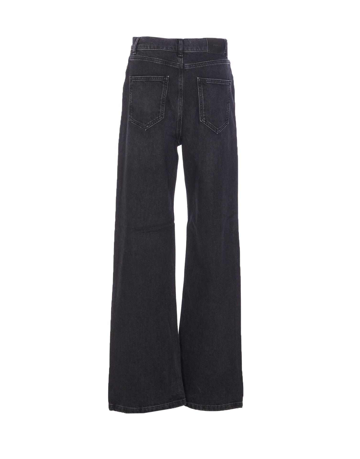 twin-set jeans black cotton - women