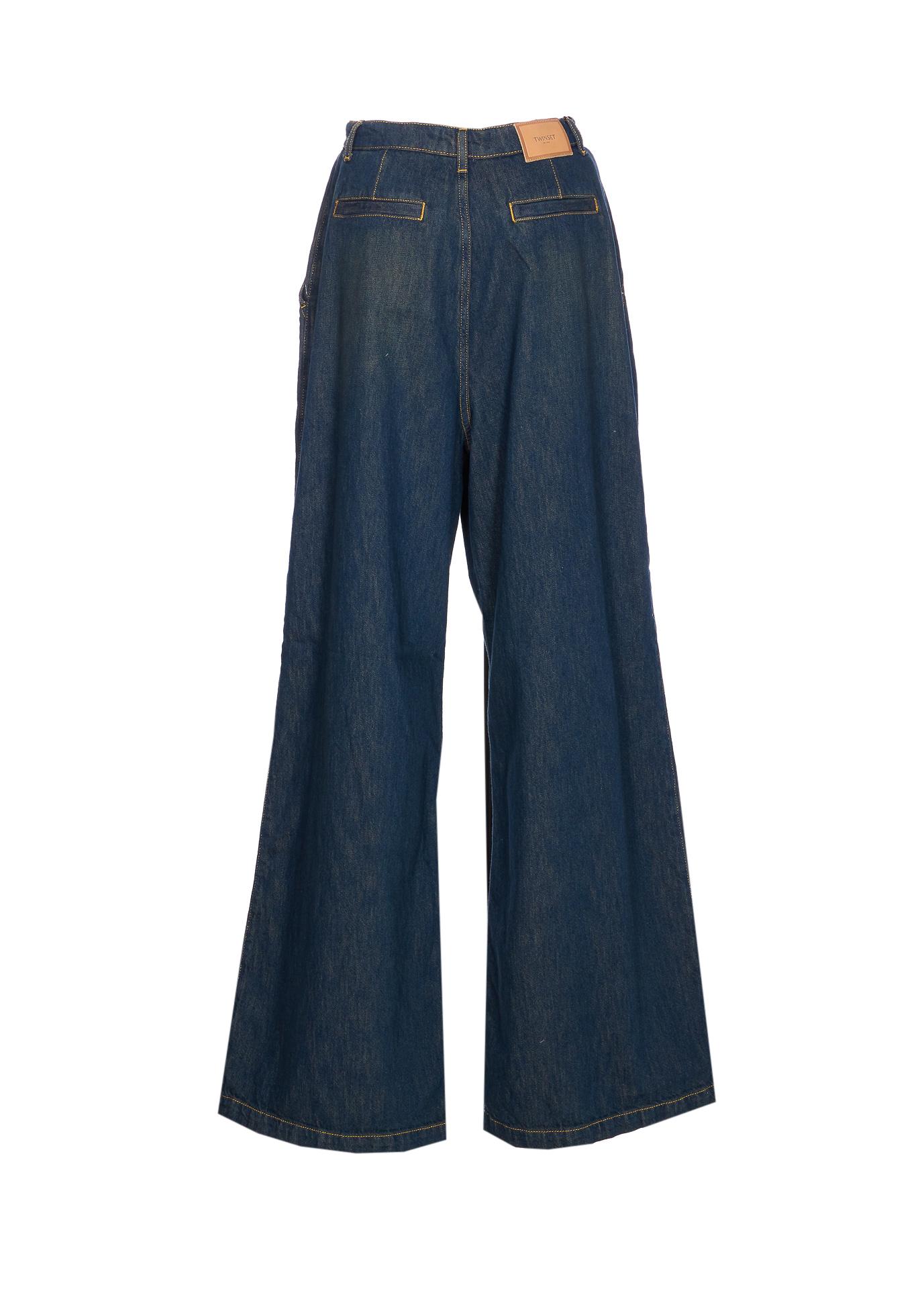 twin-set jeans blue cotton - women
