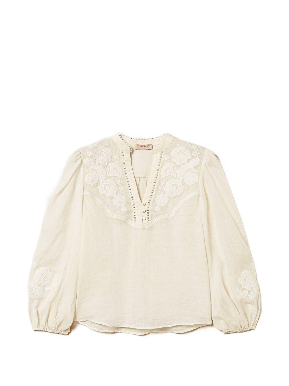 twin-set shirts madreperla - women