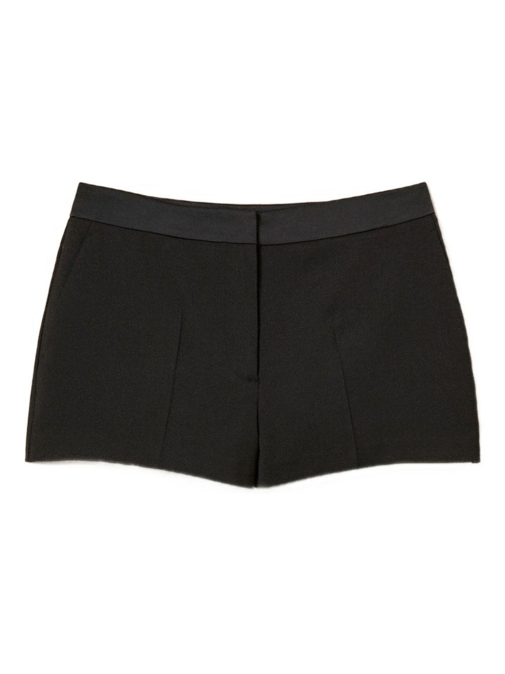 twin-set shorts black pl wo vi ea - women
