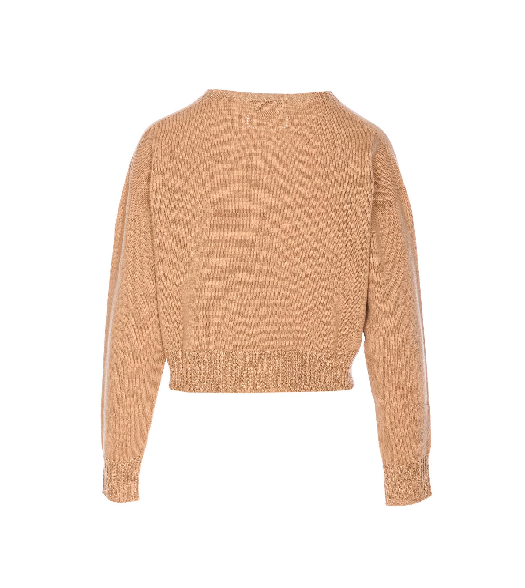 twin-set sweaters beige wool - women