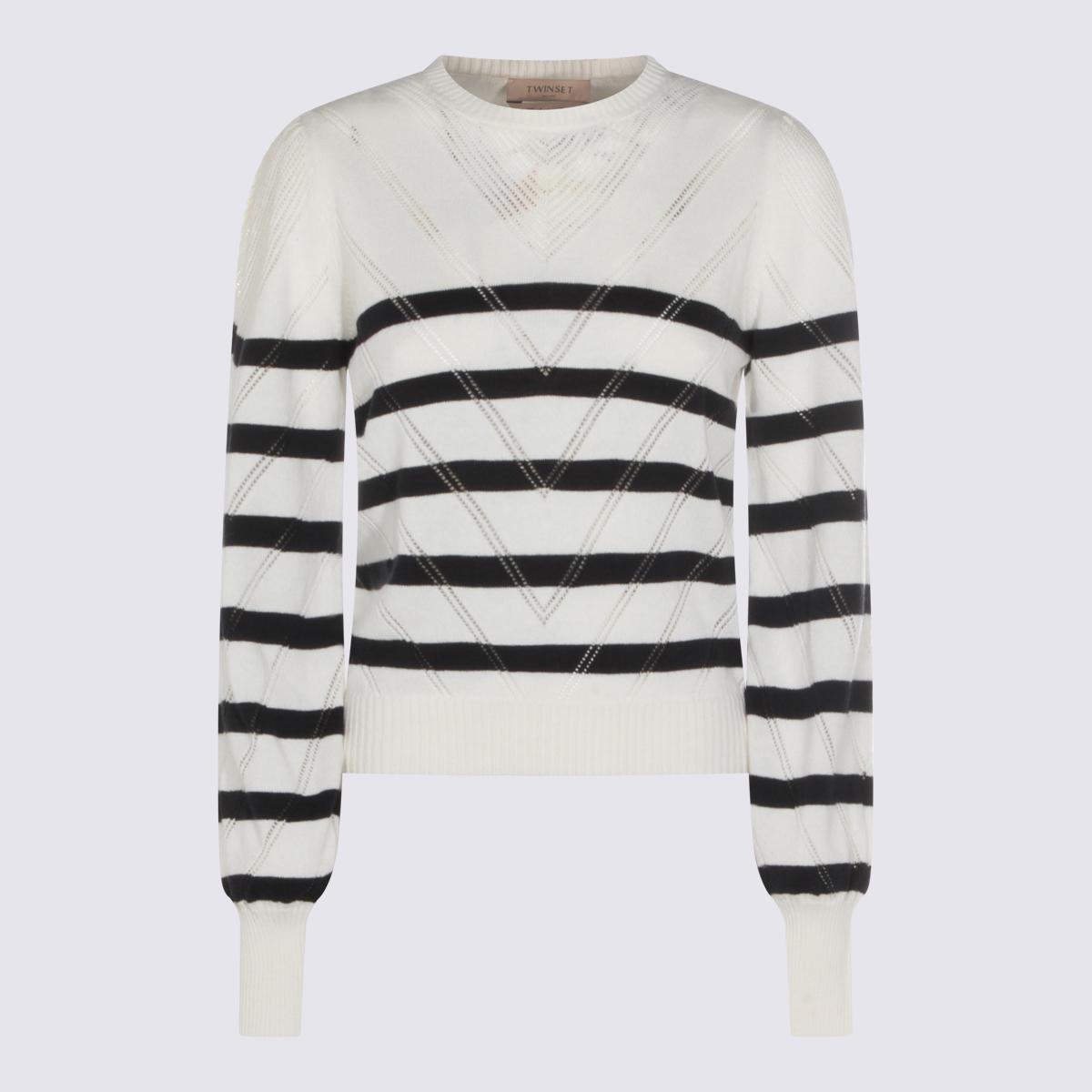 twin-set sweaters riga neve/blue co ws - women