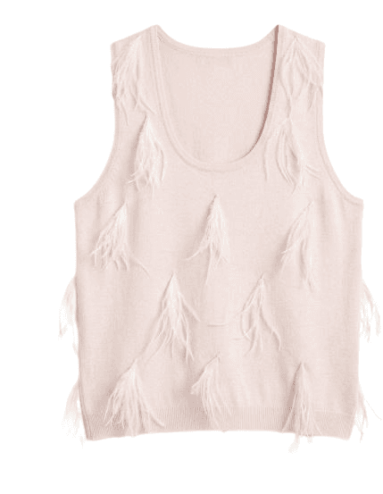 twin-set top sabbia rosa - women