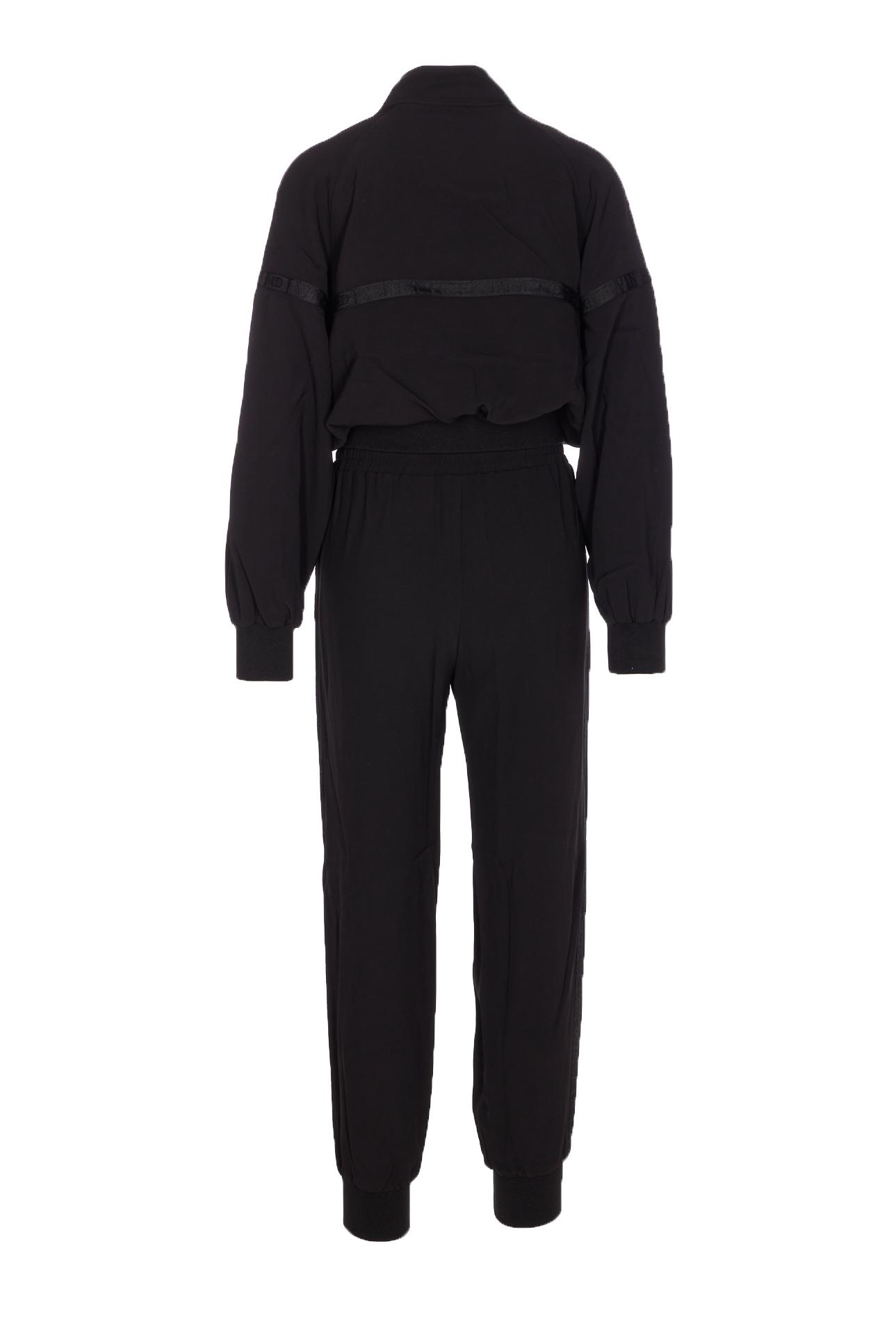 twin-set trousers black polyester - women