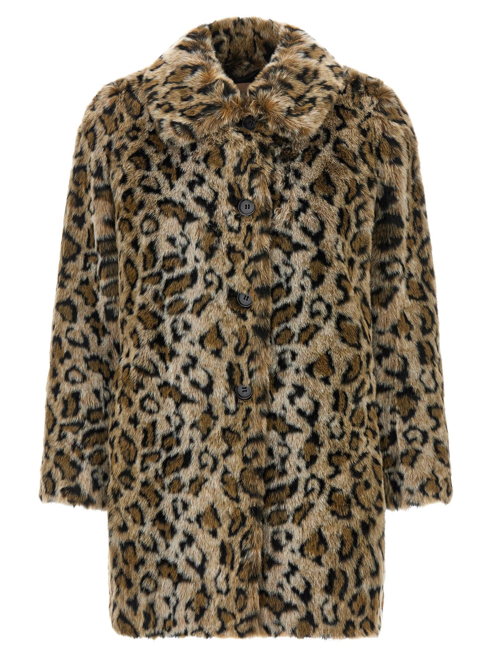 twinset animalier coat