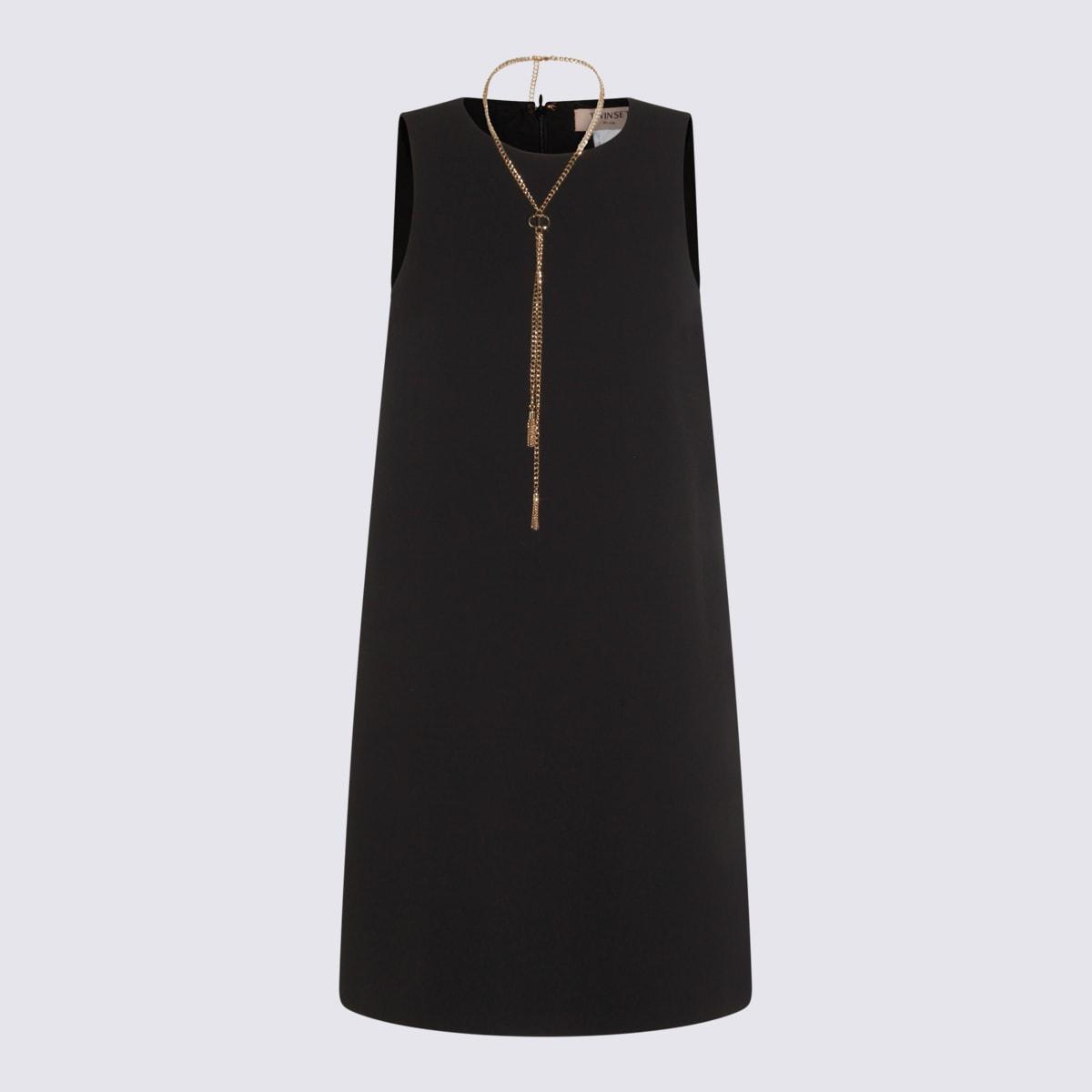 twinset black mini dress