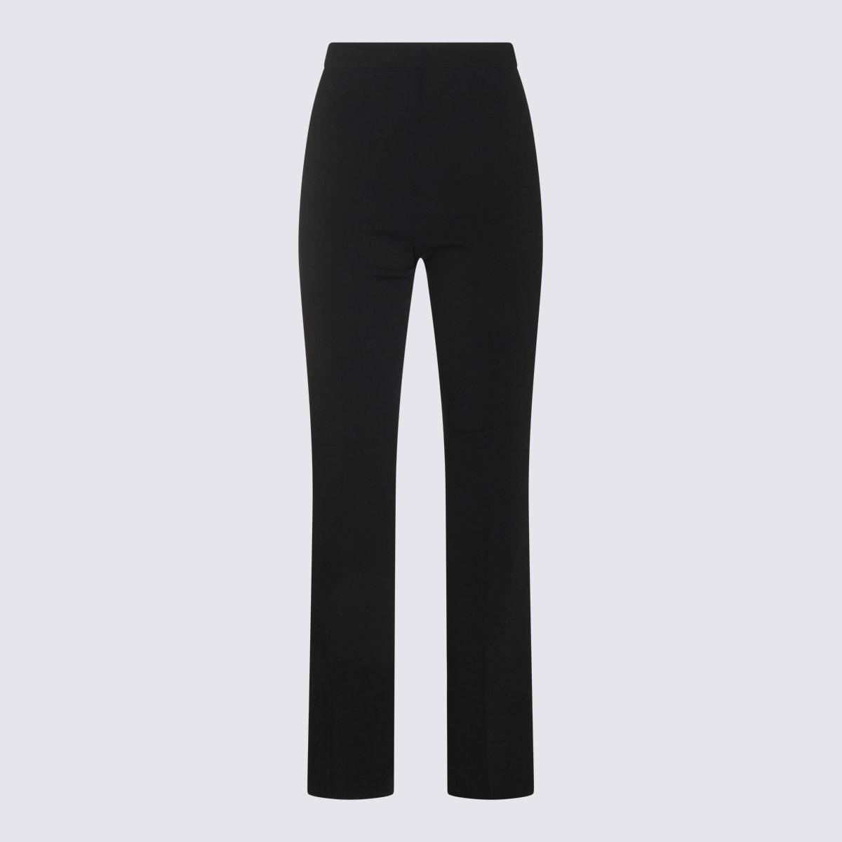 twinset black viscose pants