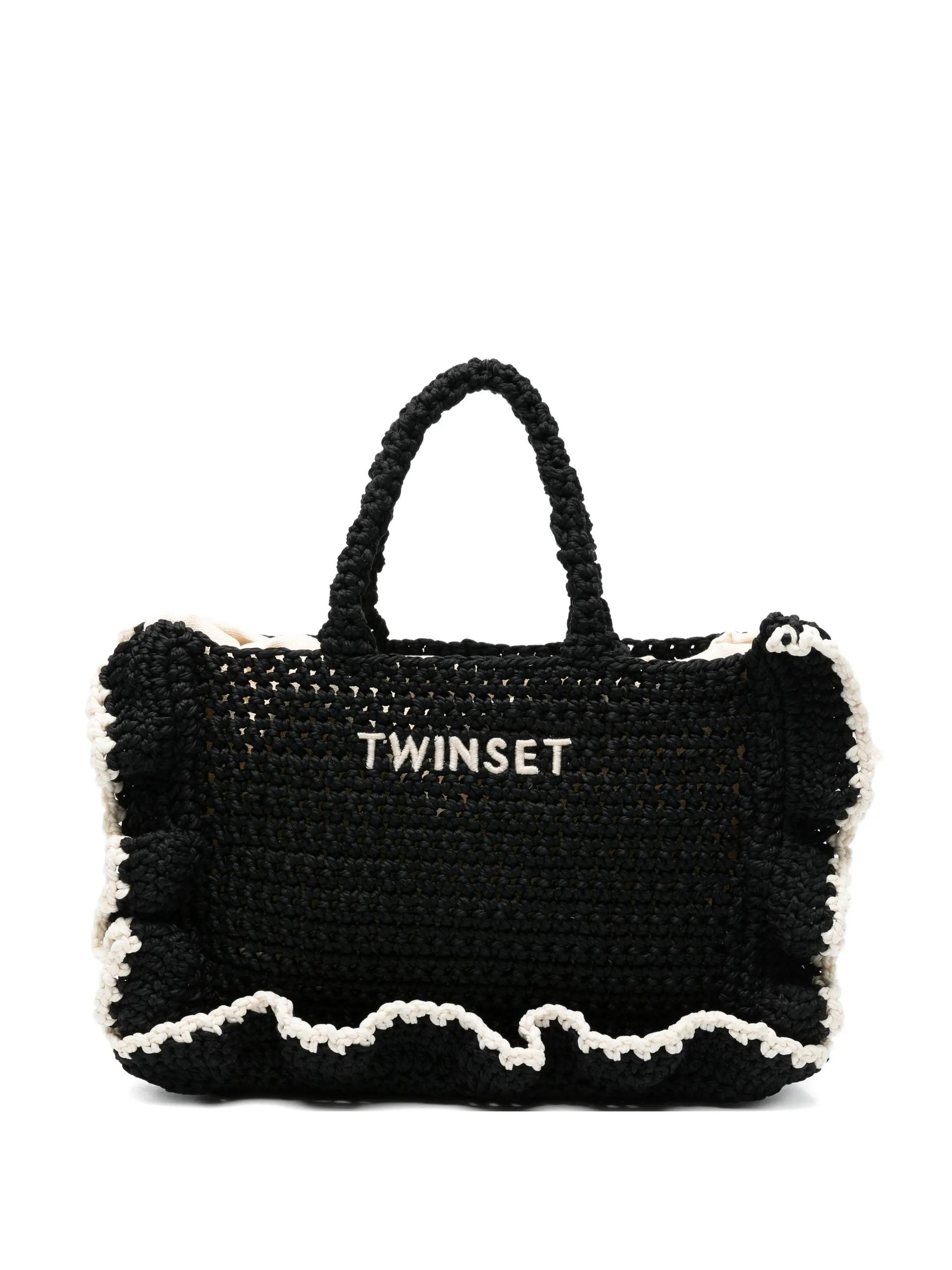twinset borsa black - women