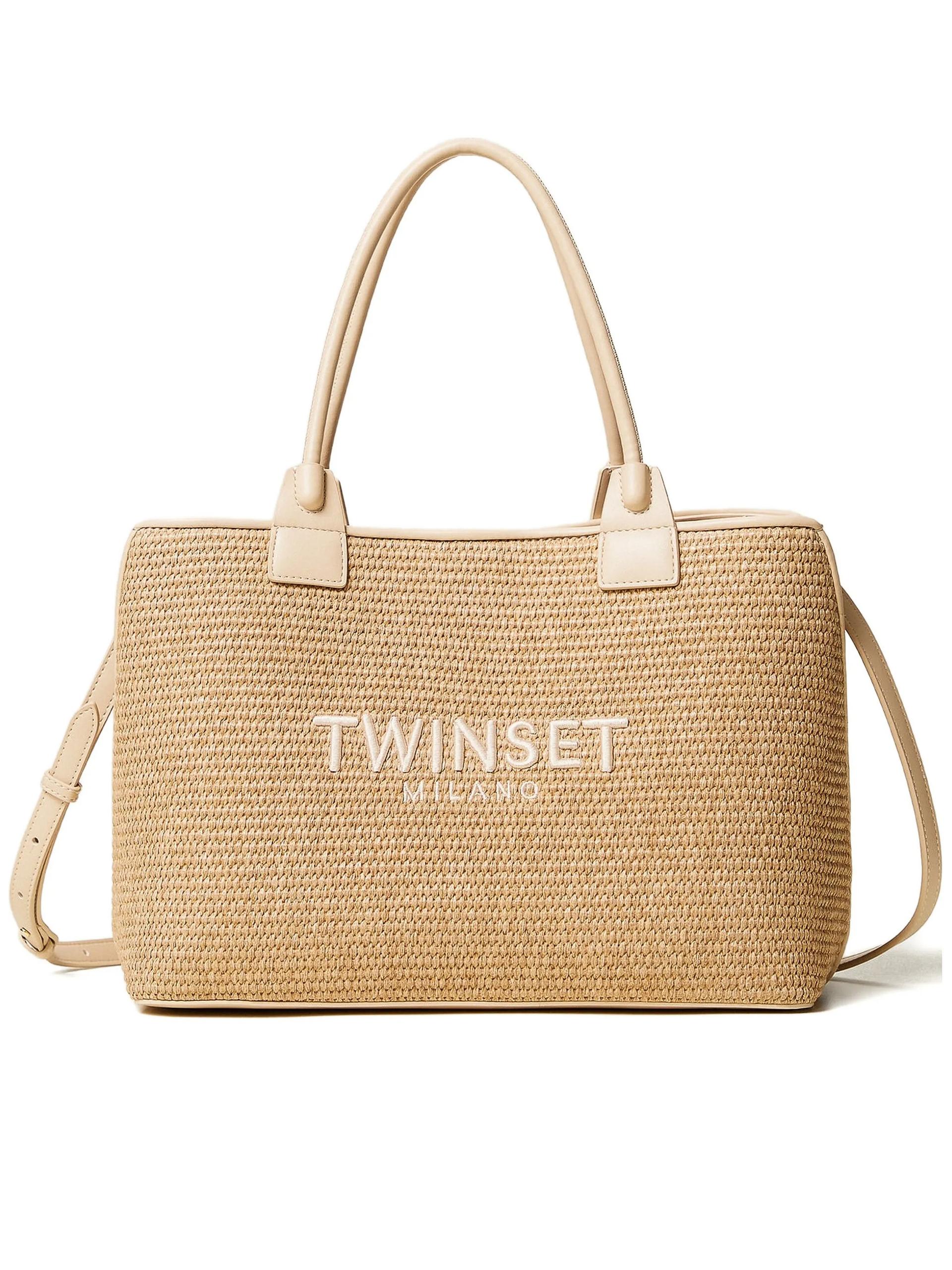 twinset borsa nude & neutrals - women