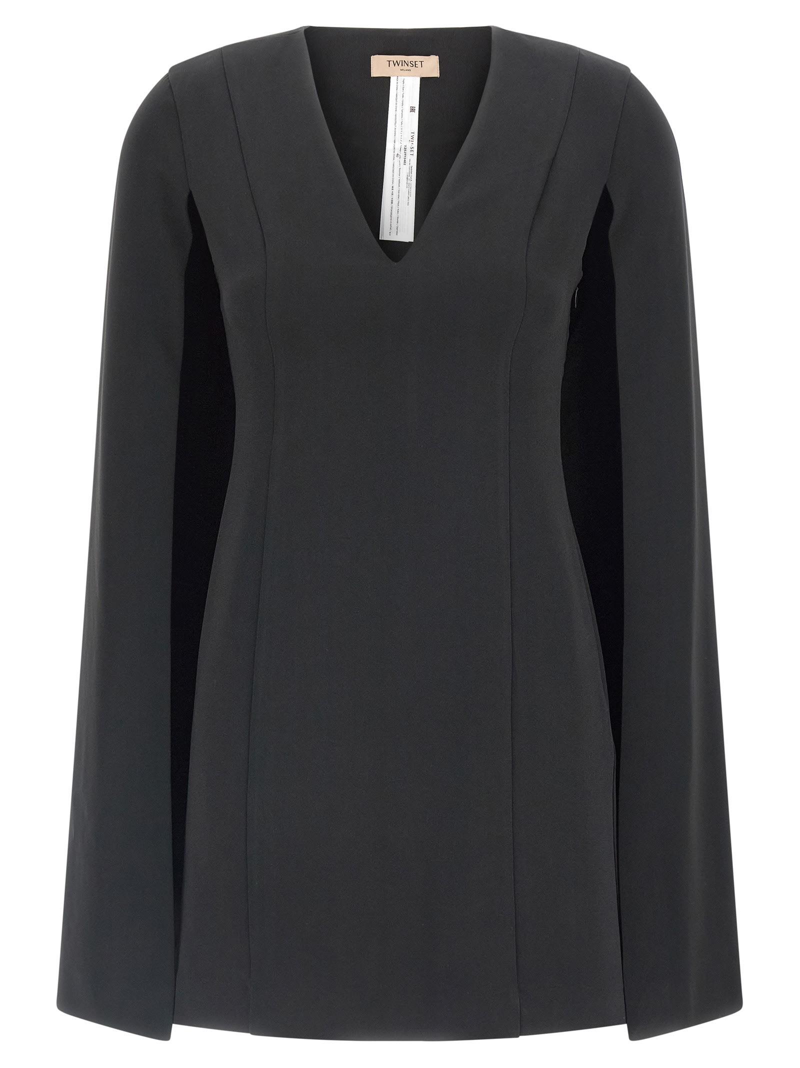 twinset cape dress