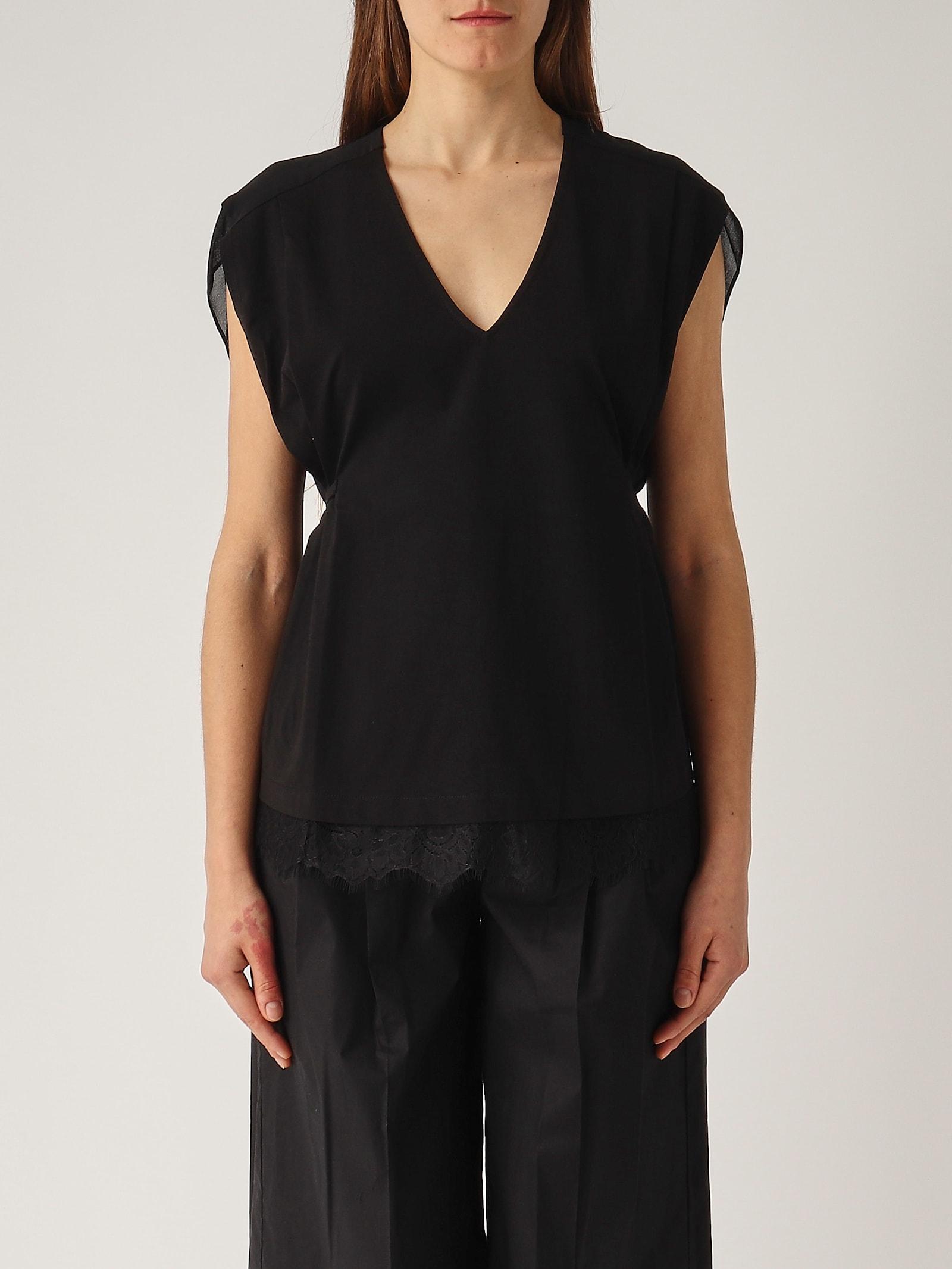 twinset cotone top-wear