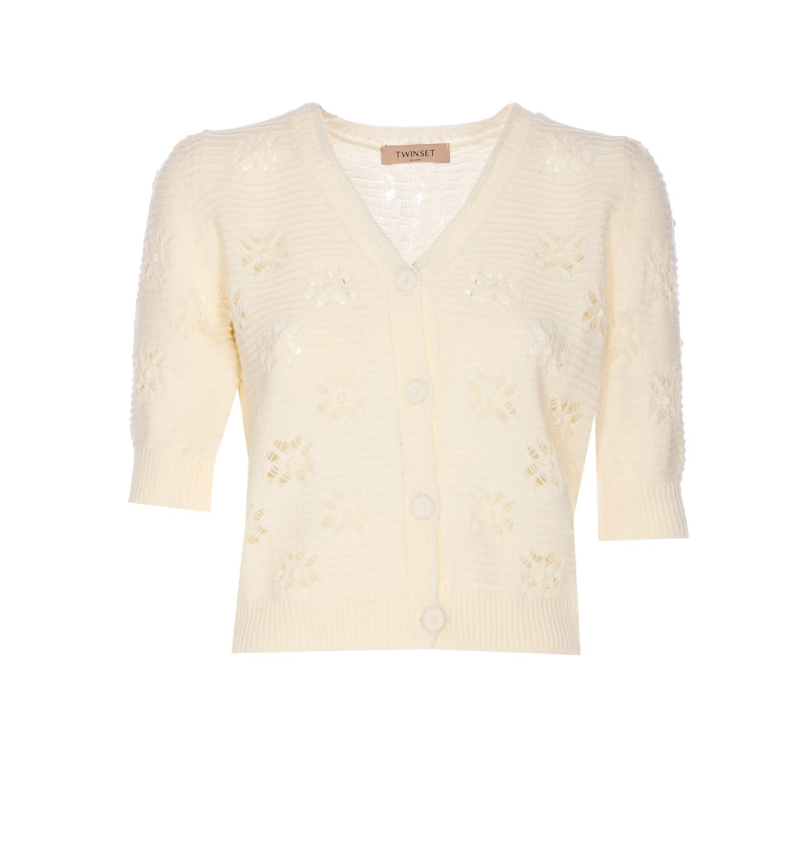 twinset cropped cardigan
