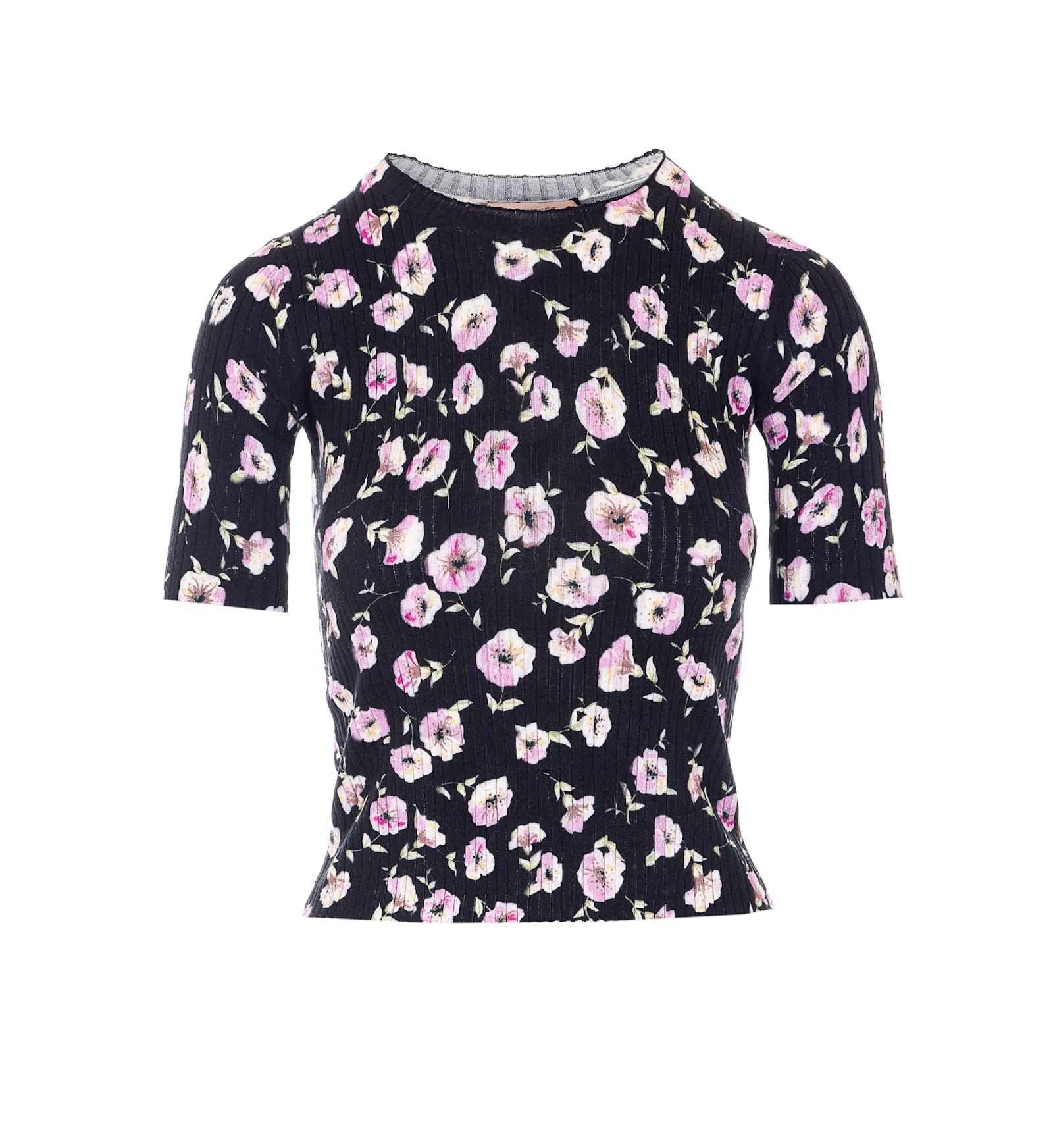 twinset floral print t-shirt