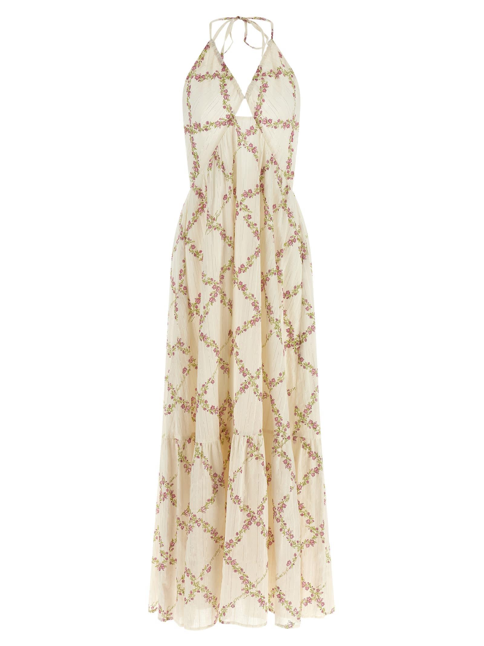 twinset floral printed dress