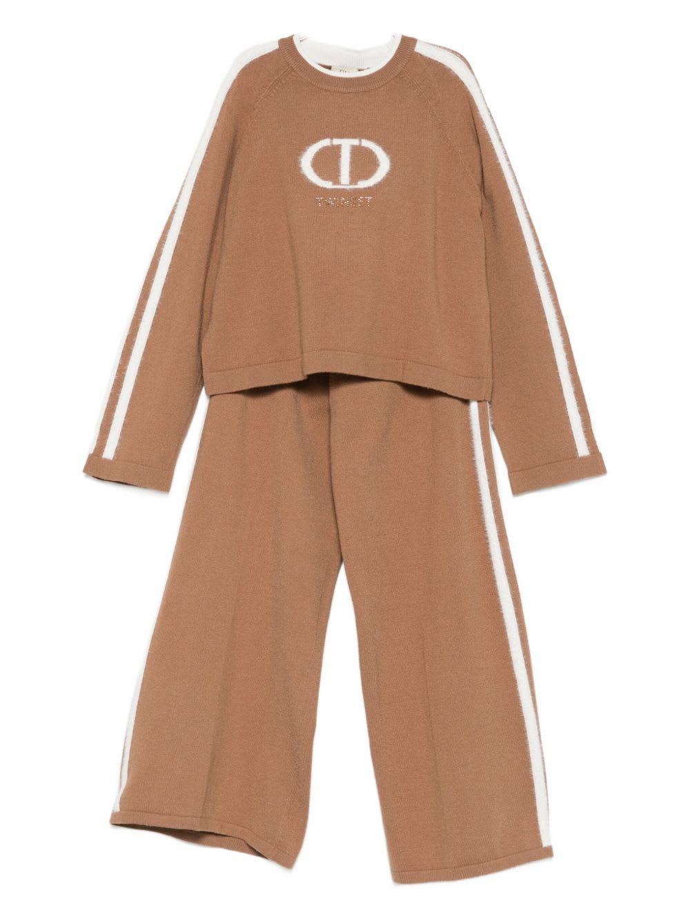 twinset kids logo tracksuit