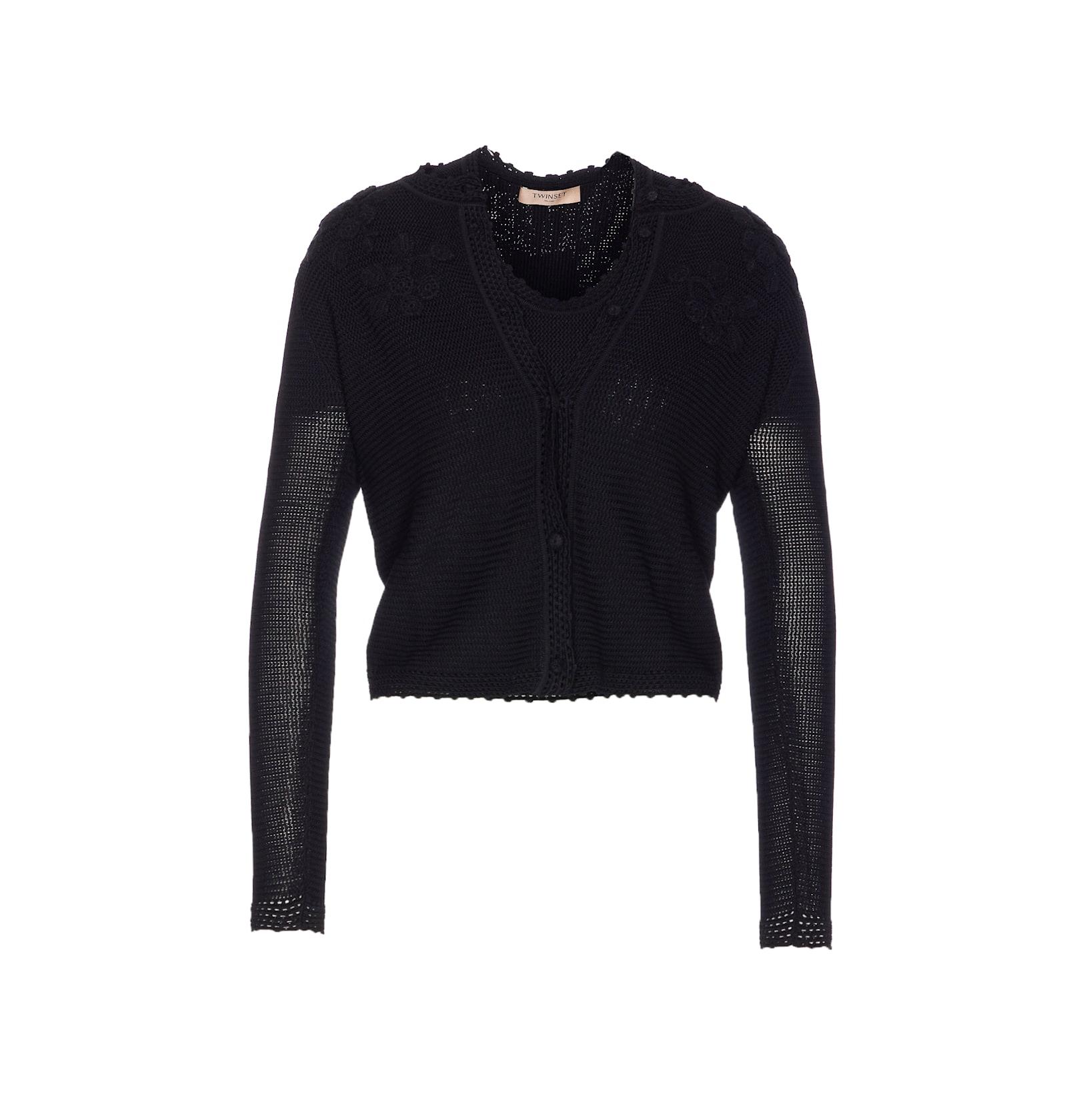 twinset knitted twin- set